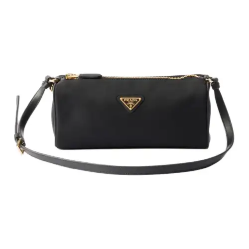 PRADA Re Nylon Recycled Nylon Crossbody Bags Women's Black