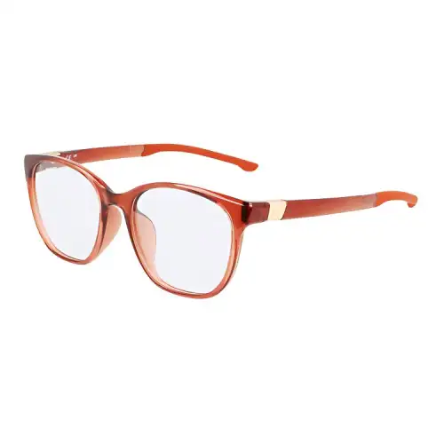 Nike Round Eyeglass Frames Women's Red
