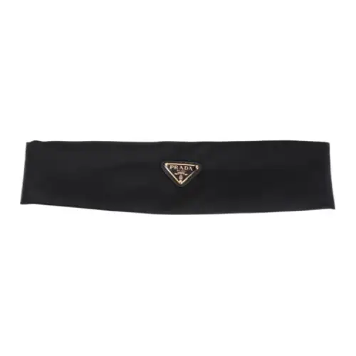 PRADA Polyamide Hair Bands Women's Black