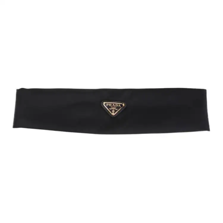 PRADA Polyamide Hair Bands Women's Black