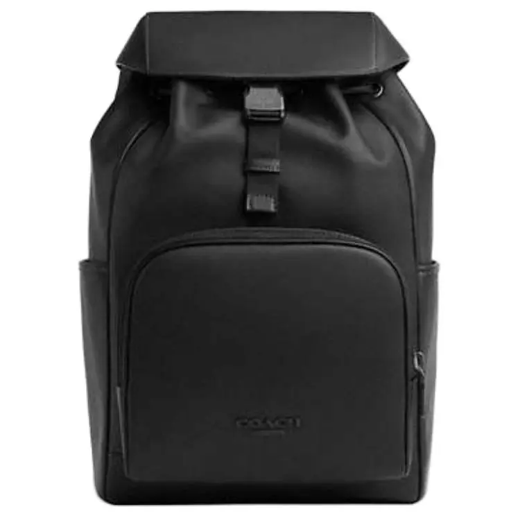 COACH RACER Smooth Calfskin Backpack Medium Men's Black