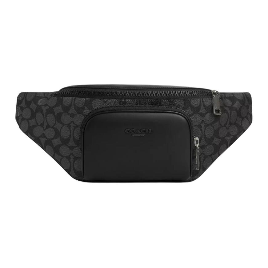 Мужская сумка COACH RACER Belt 41 (угольно-серая)