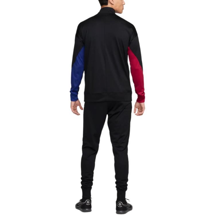 Nike Dri Fit F.C. Barcelona Strike Soccer Jersey Set Men’s Black