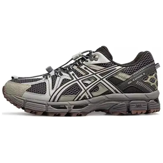 Asics Gel-Kahana 8 FL Running Shoes Men Low-Top Carbon Black/Gray