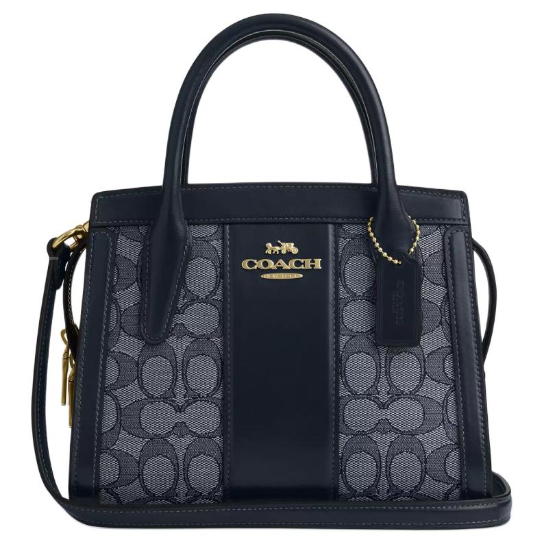 Женская сумка COACH Andrea 22 (синяя)