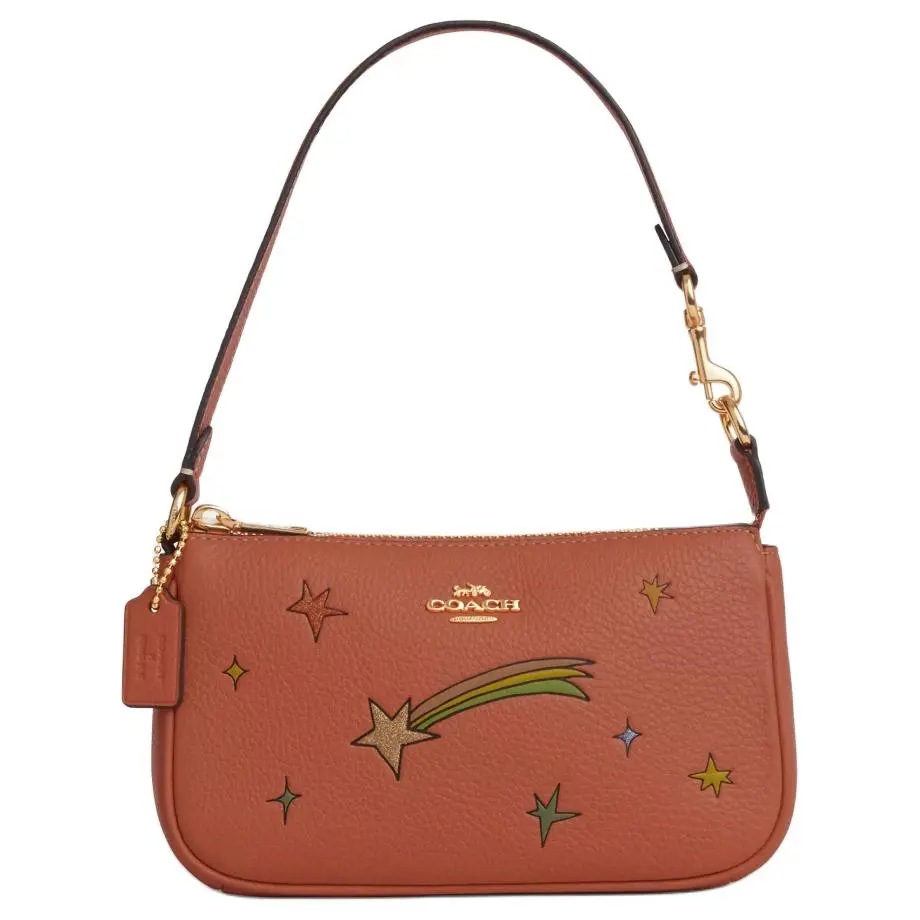 COACH Observed By Us Collaboration Nolita Pebbled Leather Handbag, Shoulder Bag Regular Women's