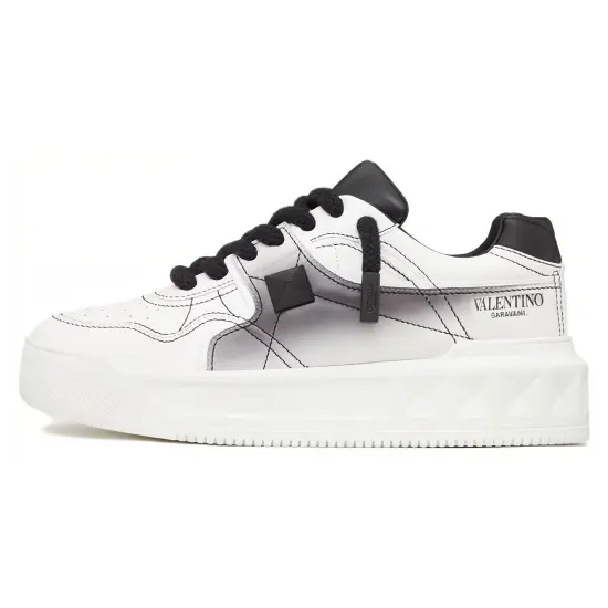 Valentino Garavani One Stud XL Leather Sneakers