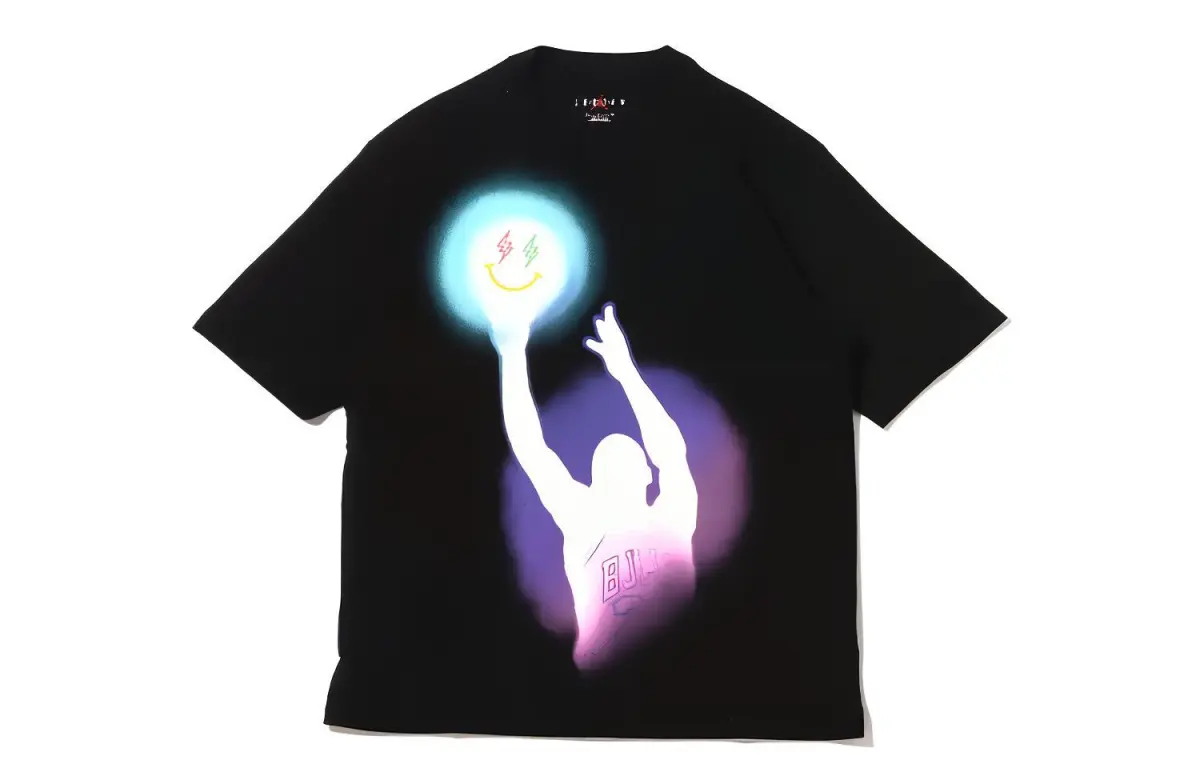 Jordan X J Balvin T shirt Asia Sizing
