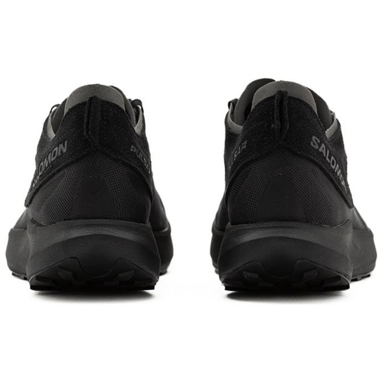 SALOMON Slip Resistant Abrasion Resistant Slip Resistant Abrasion Resistant Low top Running Shoes Men’s Black