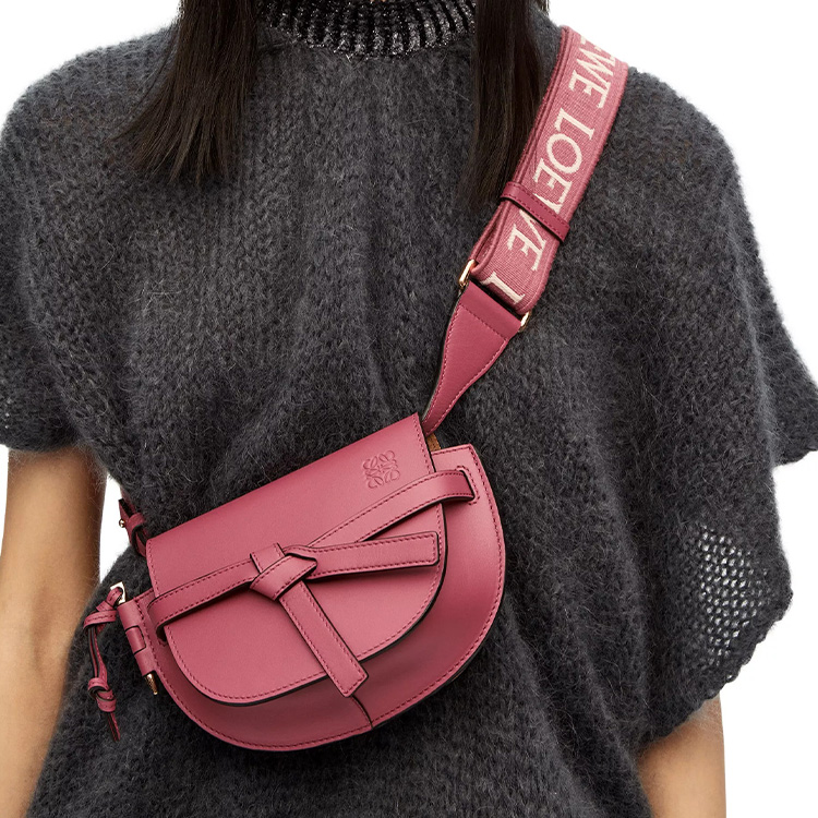 сумка LOEWE (розовый) — фото 7