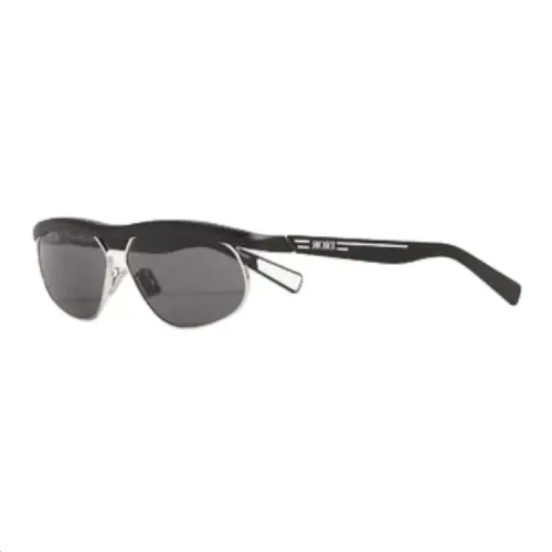 DIOR Metal Acetate Irregular Shape Sunglasses Men's Black