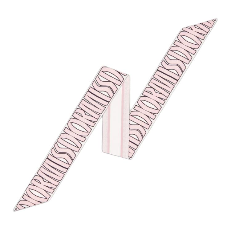 Женская сумка Dior Mitzah Logo (нежно-розовая)