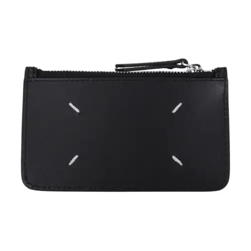 Maison Margiela four-stitch leather card holder