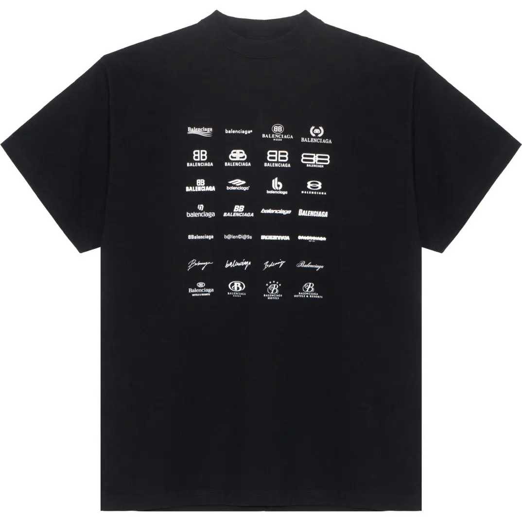 【Previous Season】Archives Logos-print cotton T-shirt