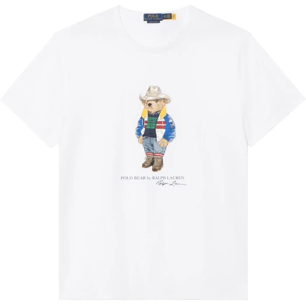 【Previous Season】Polo Bear print detail T-shirt