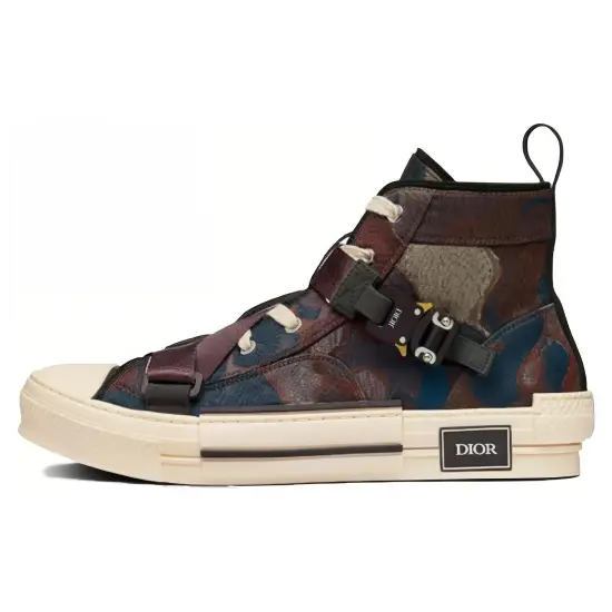DIOR B23 Stylish Skateboarding Shoes Men's Brown
