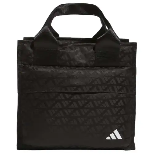 Adidas Polyester Handbag Unisex Black White