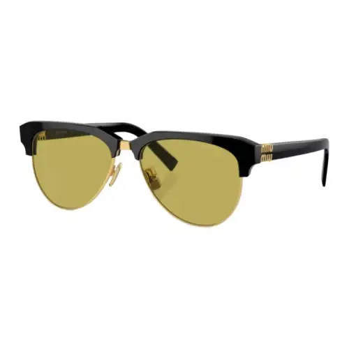 MIU MIU Acetate Cat Eye Sunglasses Women's Black