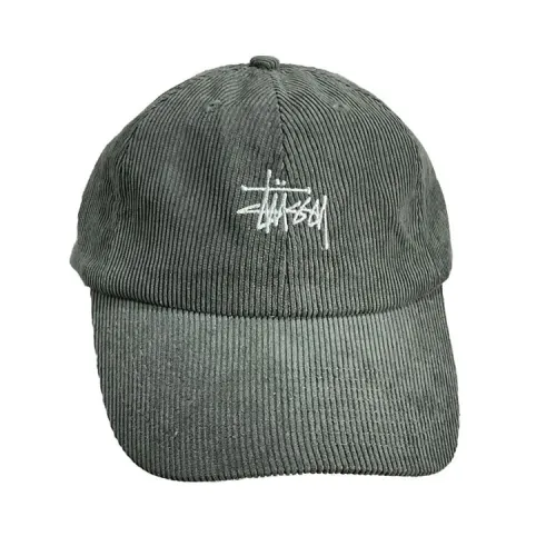 Stussy Baseball Caps Unisex Charcoal