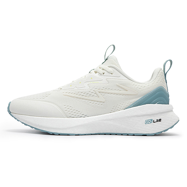 361° Popping Foam Slip Resistant Abrasion Resistant Low top Casual Running Shoes Women’s Mist Blue