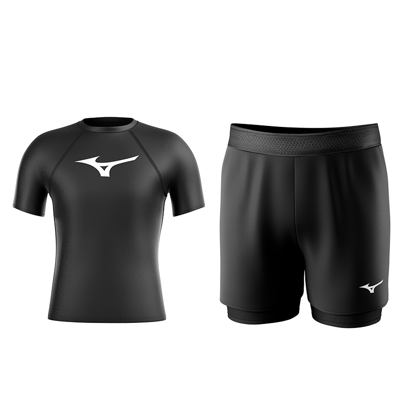 Мужские шорты Mizuno (черные) — фото 6