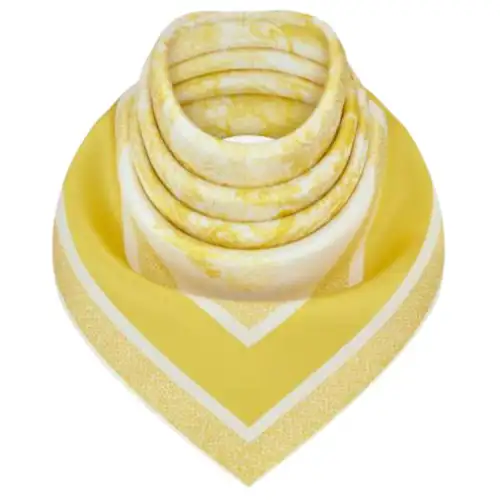 DIOR Silk Scarves Women's Yellow