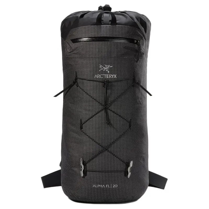Arc'teryx ALPHA FL 20L Mountaineering Bag Backpack Outdoor Bag Nylon Black Unisex
