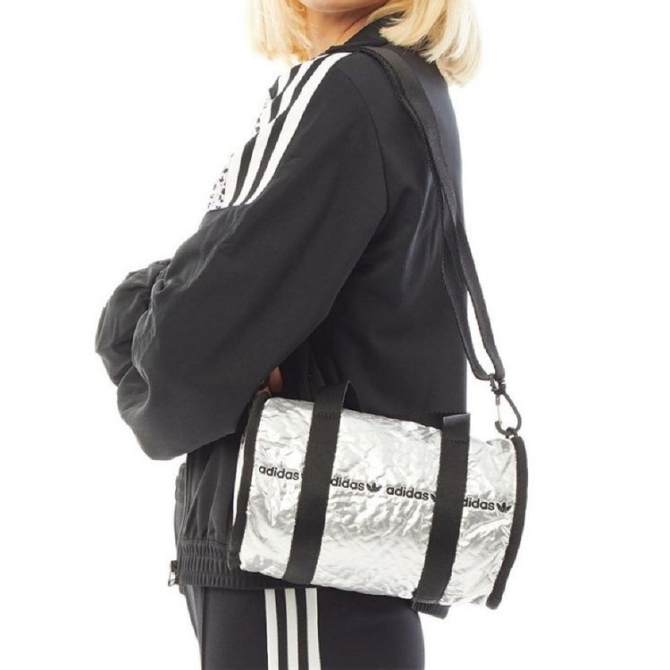 Сумка adidas originals Duffle (серебряная) — фото 5