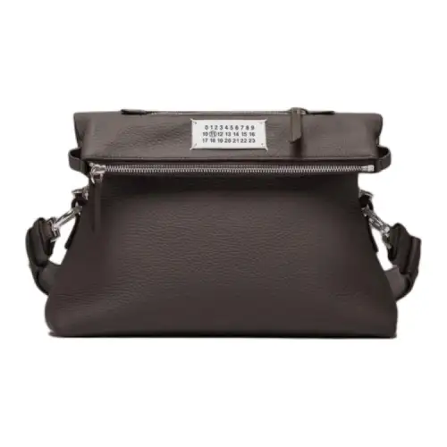 Maison Margiela 5AC Matte Deerskin Crossbody Bag, Shoulder Bag Small Women's Umber