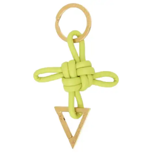Bottega Veneta Lambskin Keychains Women's Multicolor