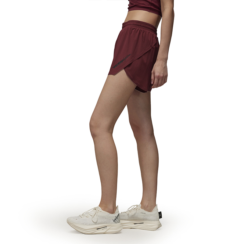 Y 3 Sports Shorts Women’s Burgundy