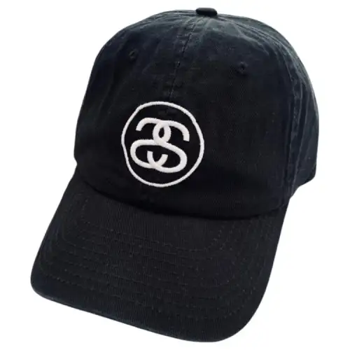 Stussy Baseball Caps Men's Black