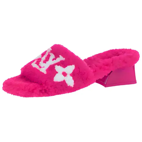 LOUIS VUITTON Magnetic Stylish Sandals Women's Purple