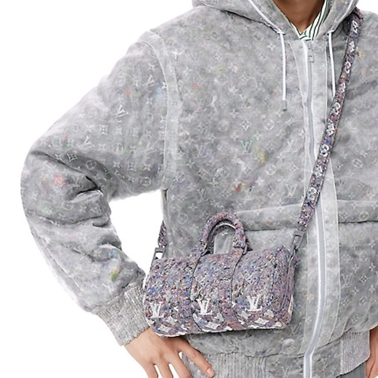 Мужская сумка Louis Vuitton Keepall (разноцветный) — фото 6