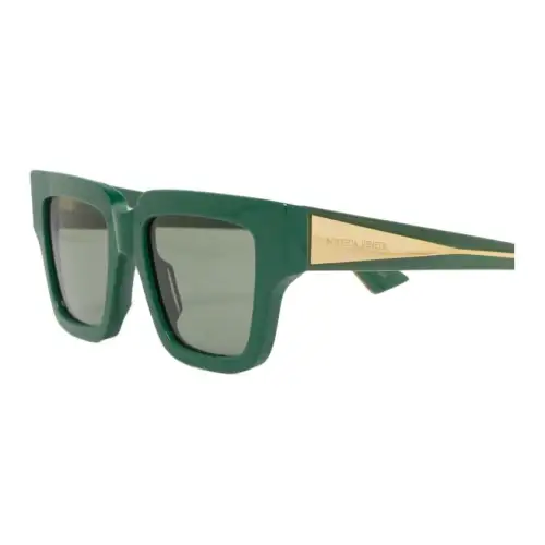Bottega Veneta Acetate Square Sunglasses Women's Green