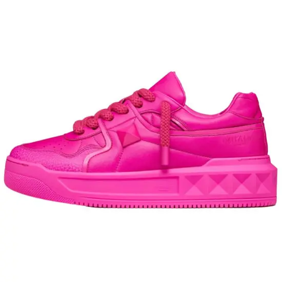 Valentino Garavani One Stud XL Leather Sneakers