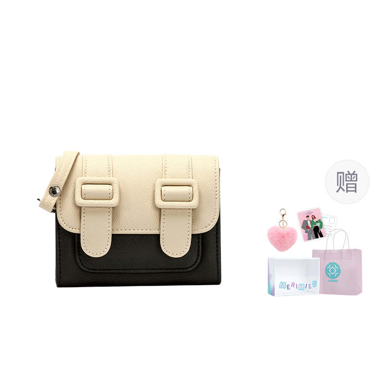 MERIMIES Litchi Grain Niche Design Urban Chic Style Cute Style Satchel Bag, Fanny Pack, Shoulder Bag, Crossbody Bag