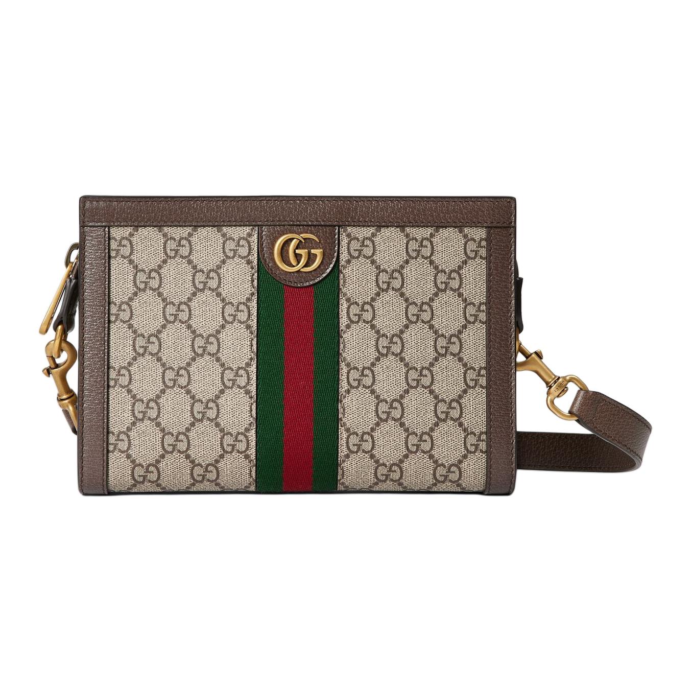 Женская сумка Gucci Ophidia (бежевая)