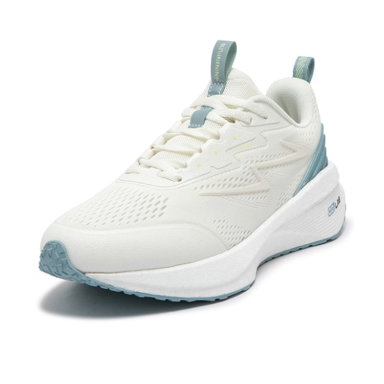 361° Popping Foam Slip Resistant Abrasion Resistant Low top Casual Running Shoes Women’s Mist Blue