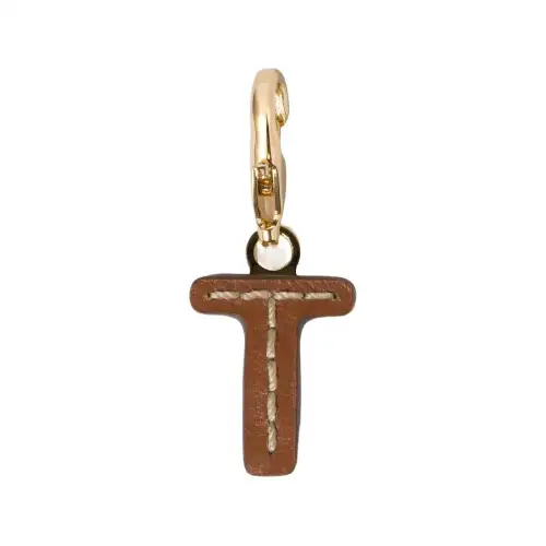 MIU MIU Leather Pendants Women's Brown