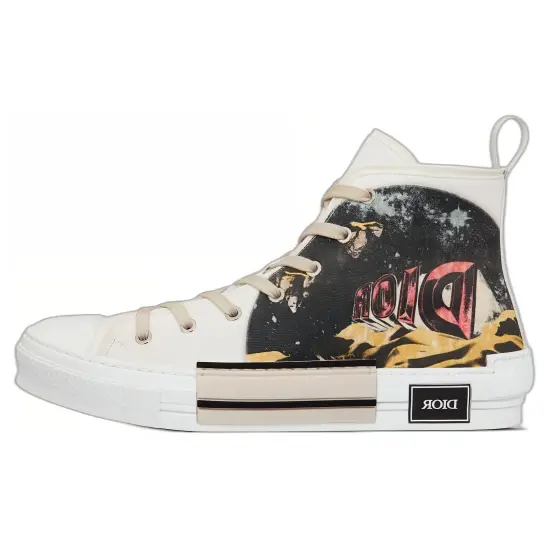 DIOR B23 High Top AsteroDIOR White
