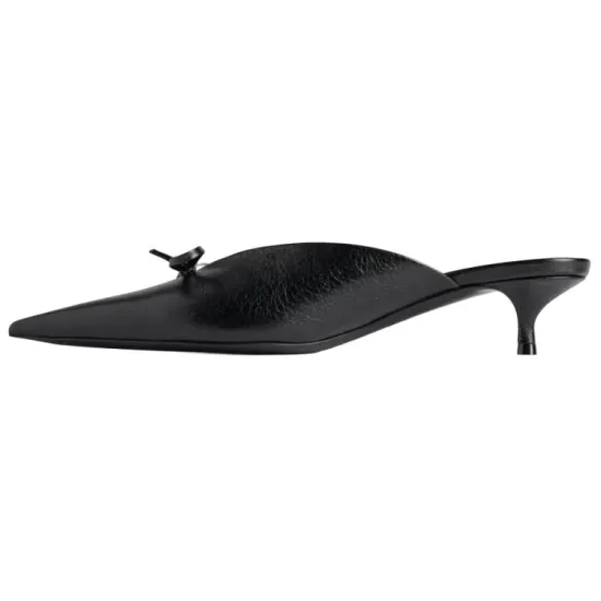 Balenciaga Knife Bow Detailed Mules Women's