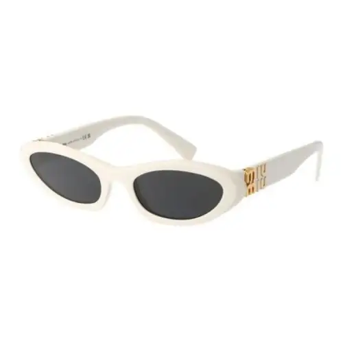 MIU MIU Eyewear Oval Frame Sunglasses