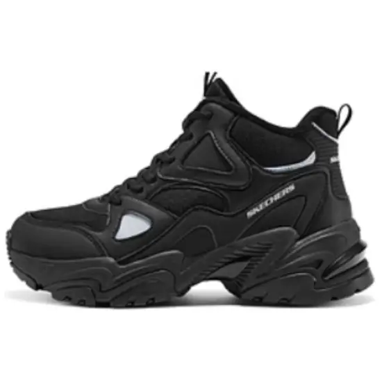 Skechers DLITES Breathable And Resilient High Top Casual Running Shoes Women's Black