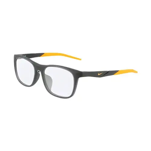 Nike Round Eyeglass Frames Unisex Black