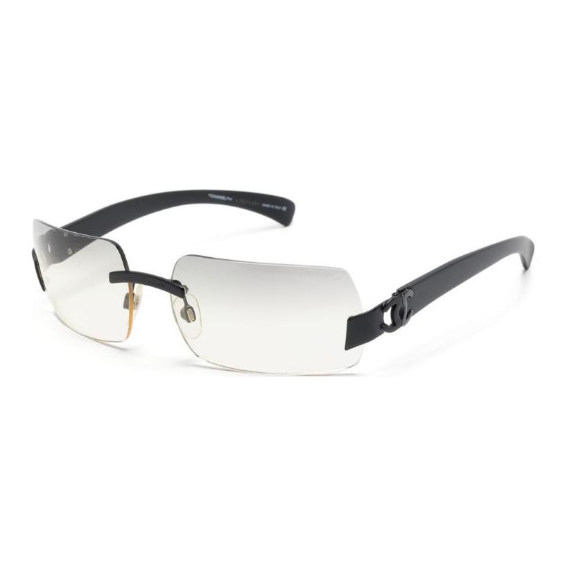 CHANEL Pre-Owned 2000s Rectangle-frame Sunglasses