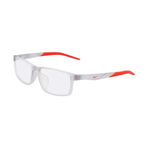 Nike Injection Molded Square Eyeglass Frames Men's Light Gray