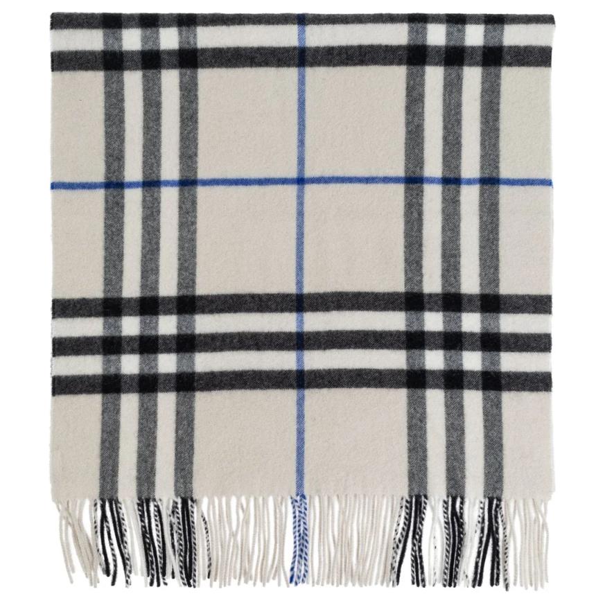 Женский шарф Burberry (белый)