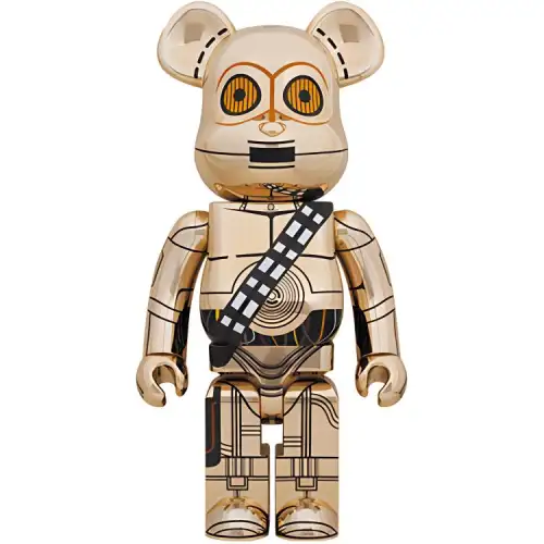 BE@RBRICK BE@RBRICK C-3PO TM The Rise of Skywalker Ver. Star Wars The Rise of Skywalker C-3PO ceremonial robot trendy doll