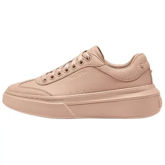 Skechers Court Classics Skateboard Shoes Women's Low-Top Brown